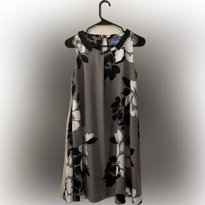 Simply Vera Vera Wang Black and White Floral Dress
